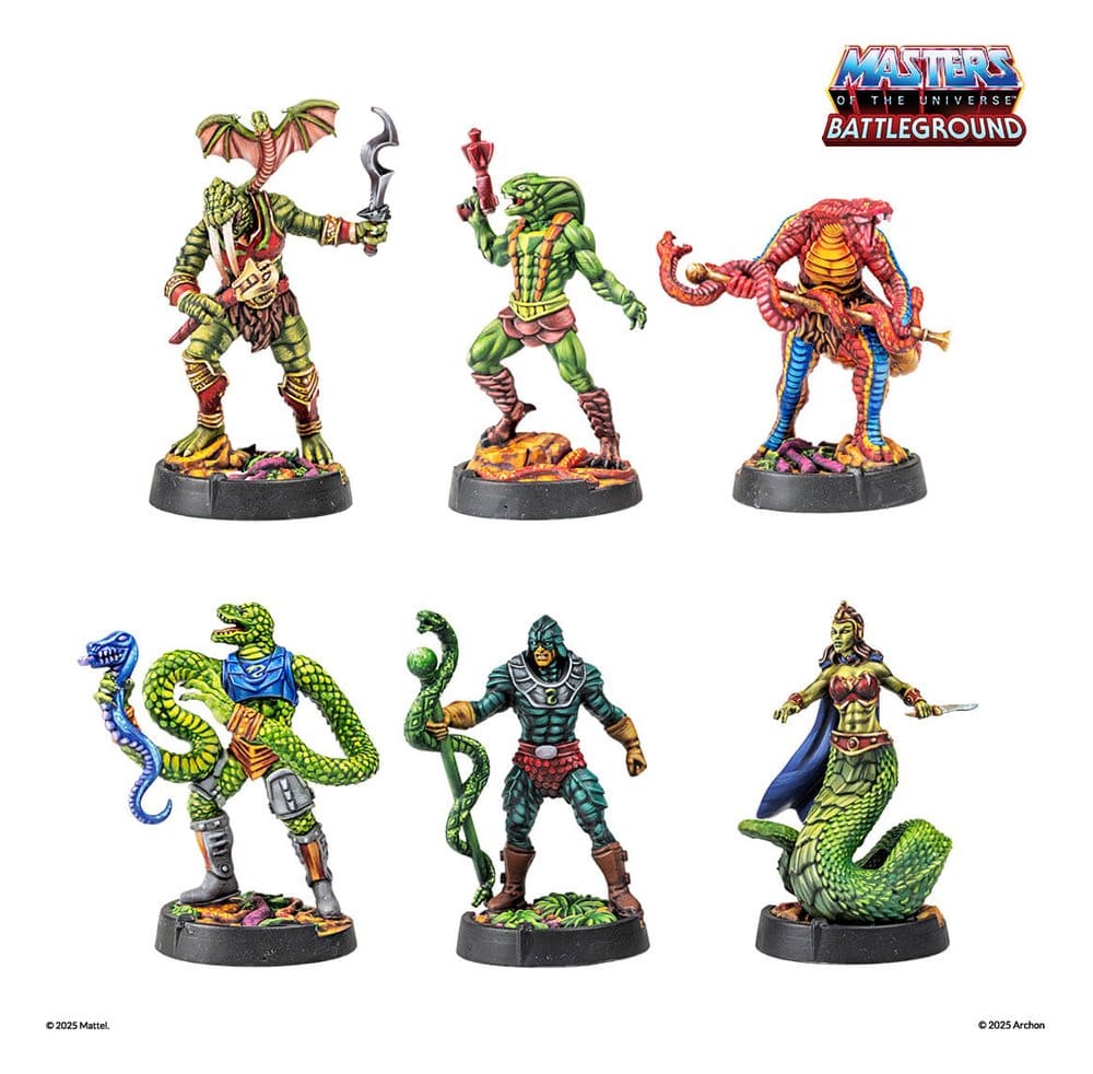 Masters of the Universe: Battleground Miniaturenspiel Wave 8: Snake Men Faction *Englische Version*