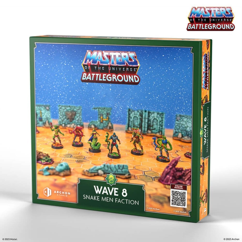 Masters of the Universe: Battleground Miniaturenspiel Wave 8: Snake Men Faction *Deutsche Version*
