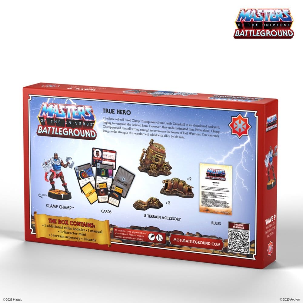 Masters of the Universe: Battleground Miniaturenspiel Wave 9: Masters of the Universe Faction *Englische Version*