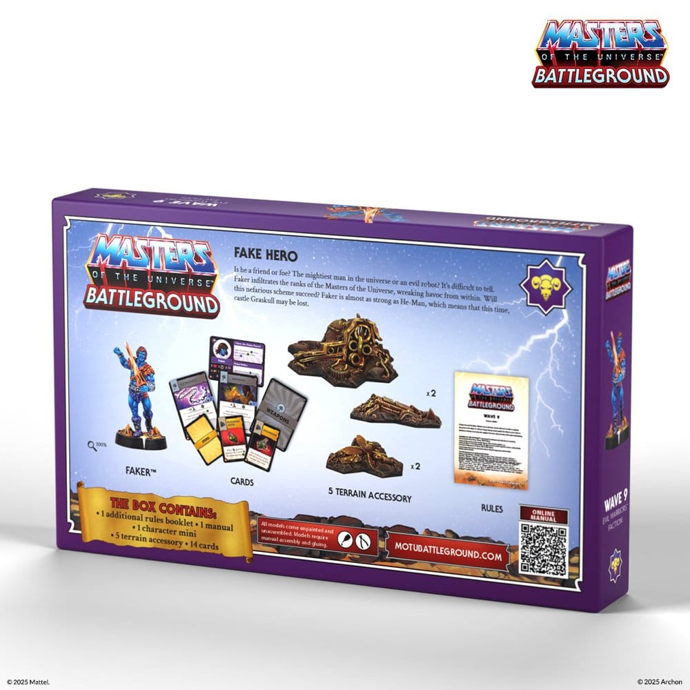 Masters of the Universe: Battleground Miniaturenspiel Wave 9: Evil Warriors Faction *Französische Version*