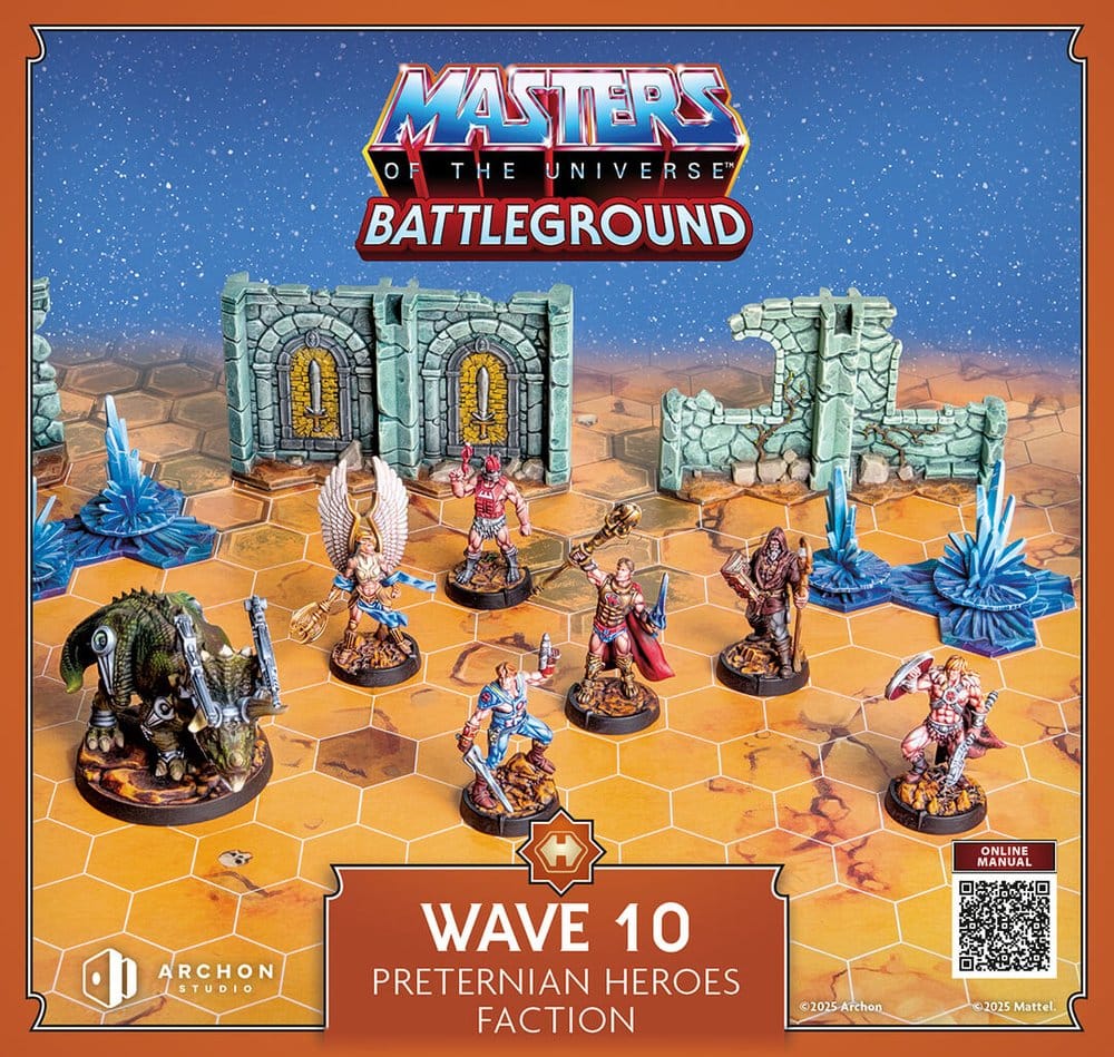 Masters of the Universe: Battleground Miniaturenspiel Wave 10: Preternian Heroes Faction *Italienische Version*