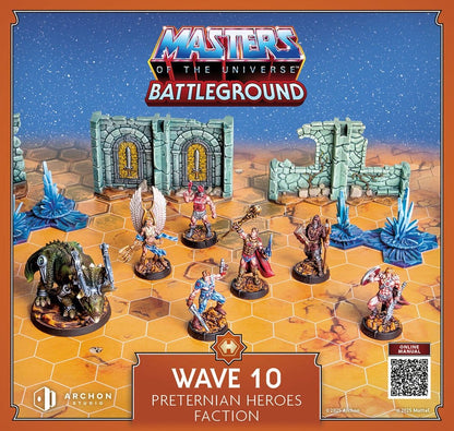 Masters of the Universe: Battleground Miniaturenspiel Wave 10: Preternian Heroes Faction *Spanische Version*