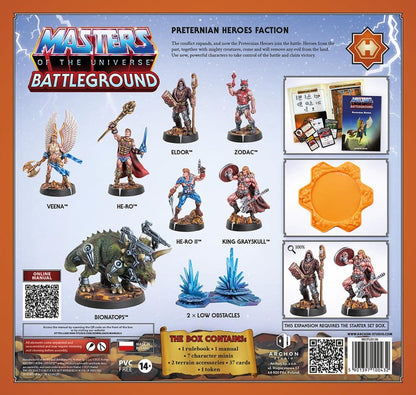 Masters of the Universe: Battleground Miniaturenspiel Wave 10: Preternian Heroes Faction *Spanische Version*