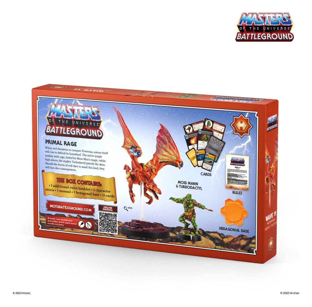 Masters of the Universe: Battleground Miniaturenspiel Wave 11: Preternian Heroes (Moss Man / Turbodactyl) *Deutsche Version*