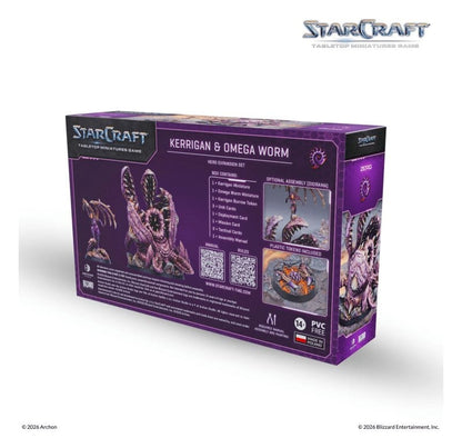 StarCraft TMG Helden Erweiterungs-Set Zerg: Kerrigan & Omega Worm