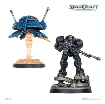 StarCraft TMG Helden Erweiterungs-Set Terran: Jim Raynor & Point Defense Drone