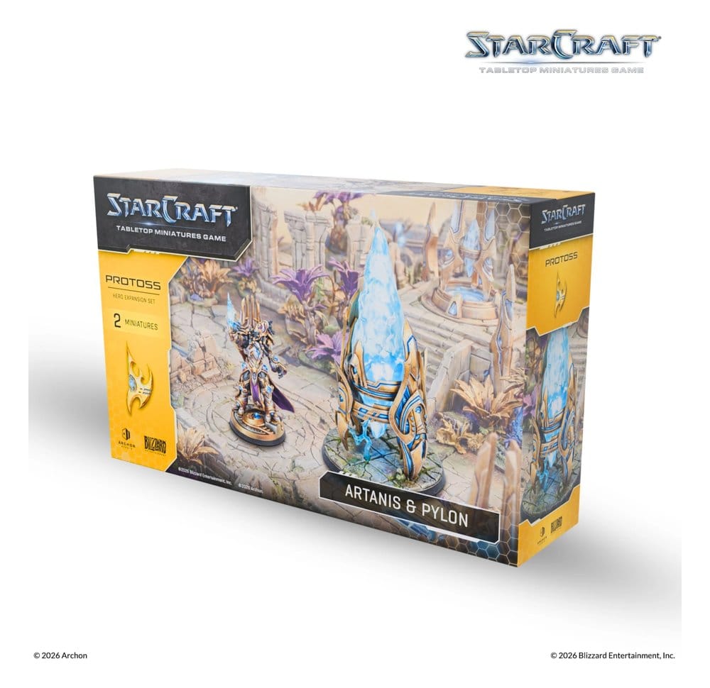 StarCraft TMG Helden Erweiterungs-Set Protoss: Artanis & Pylon