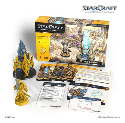 StarCraft TMG Helden Erweiterungs-Set Protoss: Artanis & Pylon