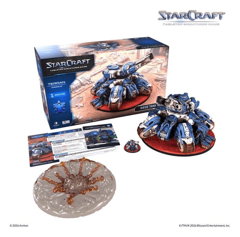 StarCraft TMG Erweiterungs-Set Terran: Siege Tank