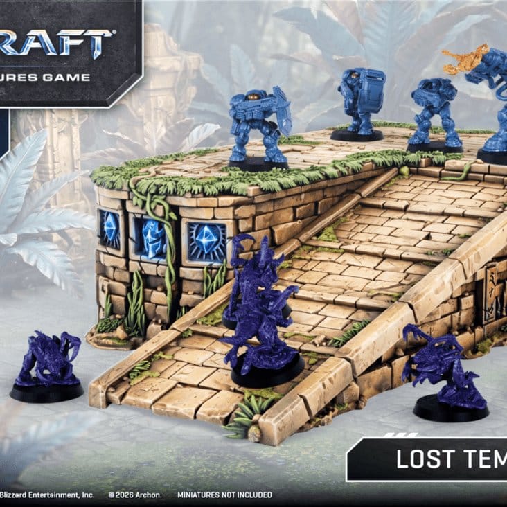 StarCraft TMG Erweiterungs-Set Terrain: Lost Temple Ramp