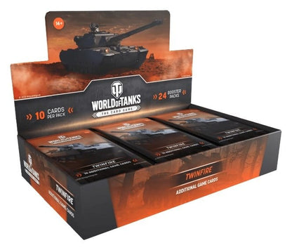 World of Tanks TCG Twinfire Booster Display (24) *Englische Version*