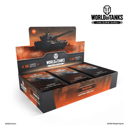 World of Tanks TCG Twinfire Booster Display (24) *Englische Version*