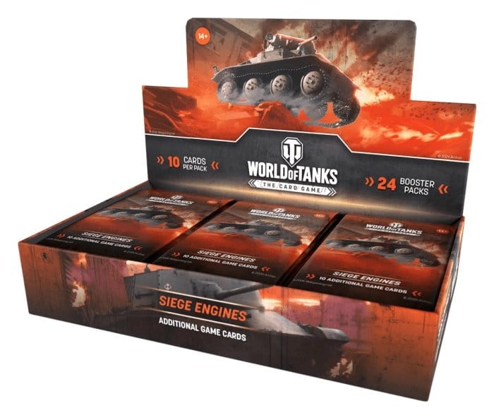 World of Tanks TCG Siege Engines Booster Display (24) *Englische Version*