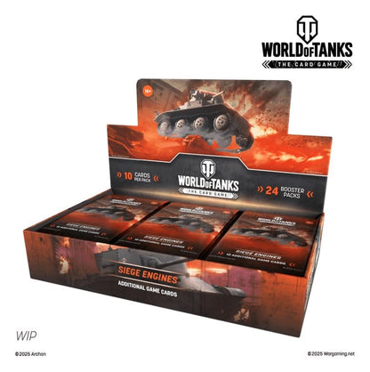 World of Tanks TCG Siege Engines Booster Display (24) *Englische Version*