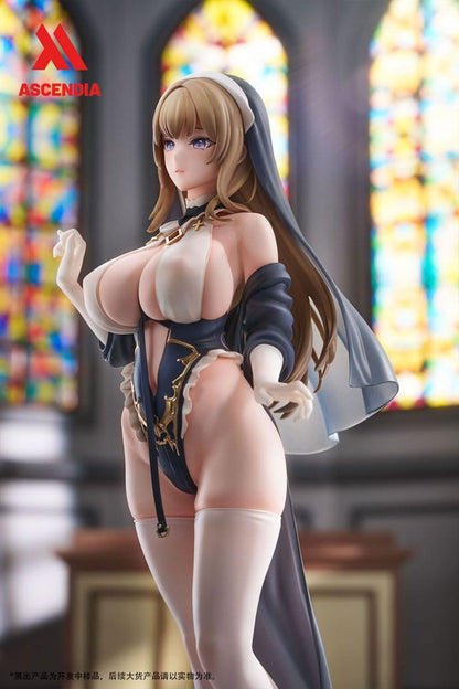 Original Character PVC Statuen 2er-Pack 1/6 Lily Nun & Emily Nurse Illustration by Chowbie 26 cm