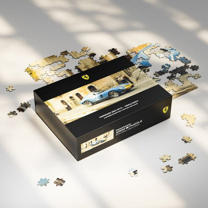 Ferrari 250GTO Premium Puzzle A Swede Swerves Through Sicilians (1000 Teile) 97 x 34 cm