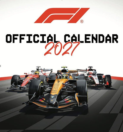 Formula 1 Offizieller Kalender 2027 30 x 30 cm