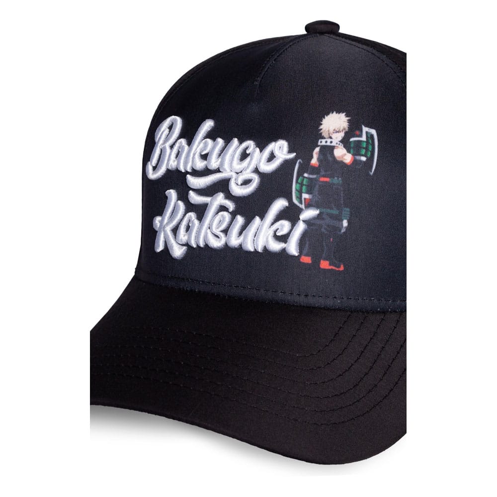 My Hero Academia Baseball Cap Katsuki Bakugo 3D Logo