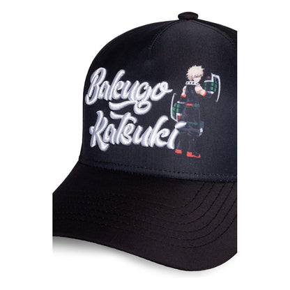 My Hero Academia Baseball Cap Katsuki Bakugo 3D Logo
