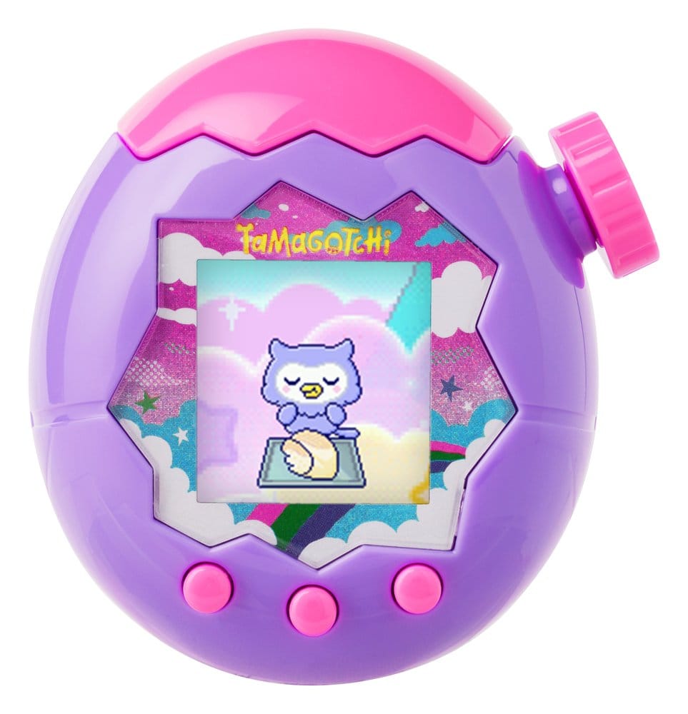 Tamagotchi Paradise Gadget Lila Himmel