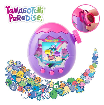 Tamagotchi Paradise Gadget Lila Himmel
