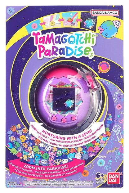 Tamagotchi Paradise Gadget Lila Himmel