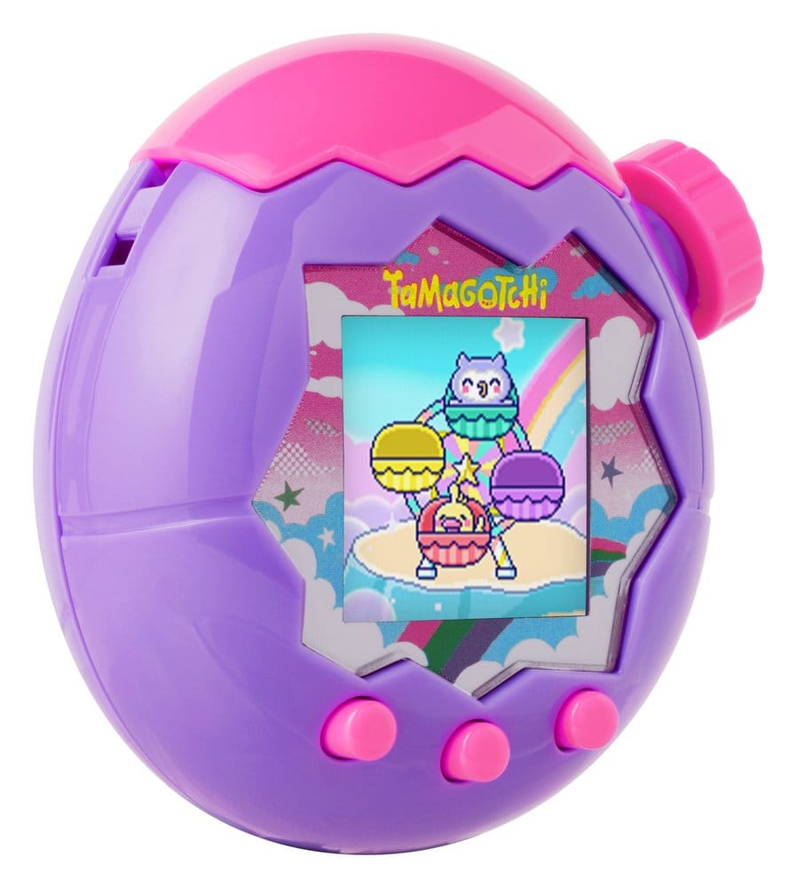 Tamagotchi Paradise Gadget Lila Himmel