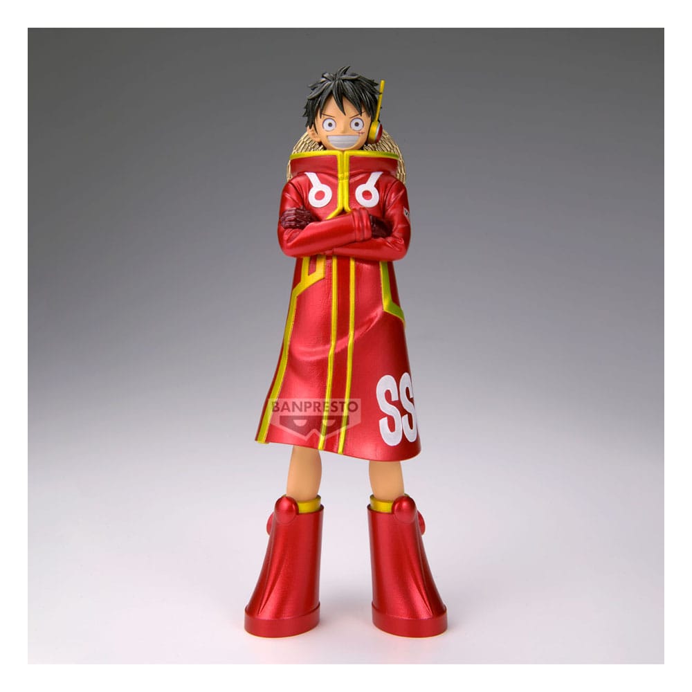 One Piece DXF - The Grandline Series PVC Statue Monkey D. Luffy (Ver. A) 16 cm