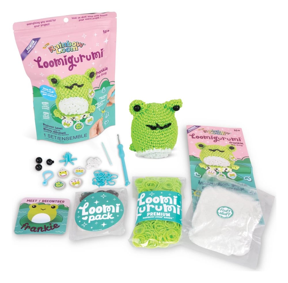 Rainbow Loom Bastelset Figuren DIY Loomigurumi Display (6)