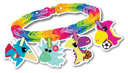 Rainbow Loom Schlüsselanhänger DIY Loomi-Pals Display (12)