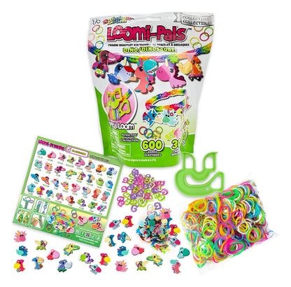 Rainbow Loom Schlüsselanhänger DIY Loomi-Pals Display (12)