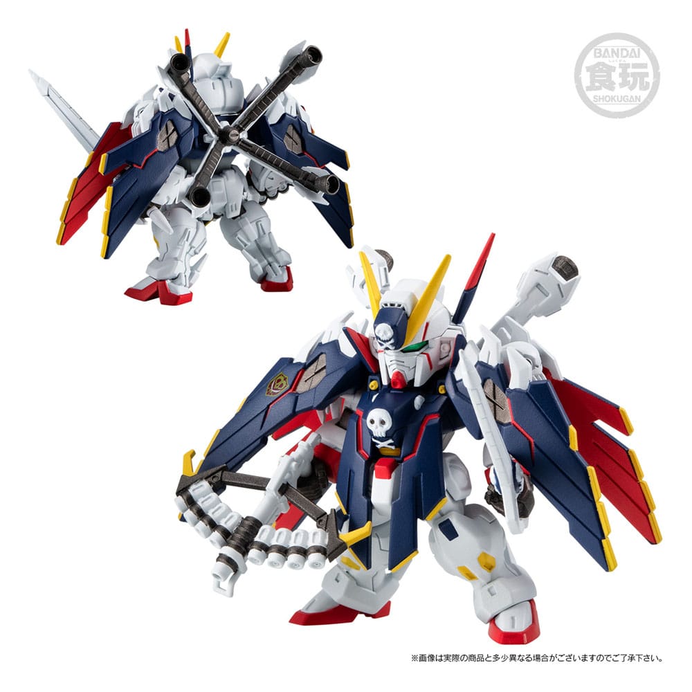 FW Gundam Convergence Core Cross Bone Actionfigur Set Steel 7 B Team 6 cm