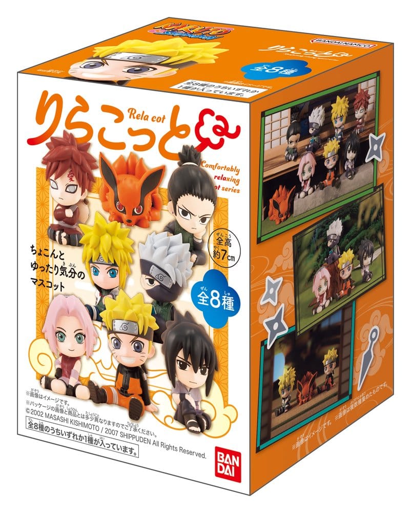 Naruto Relacot Minifiguren Blind Box 7 cm Display (10)