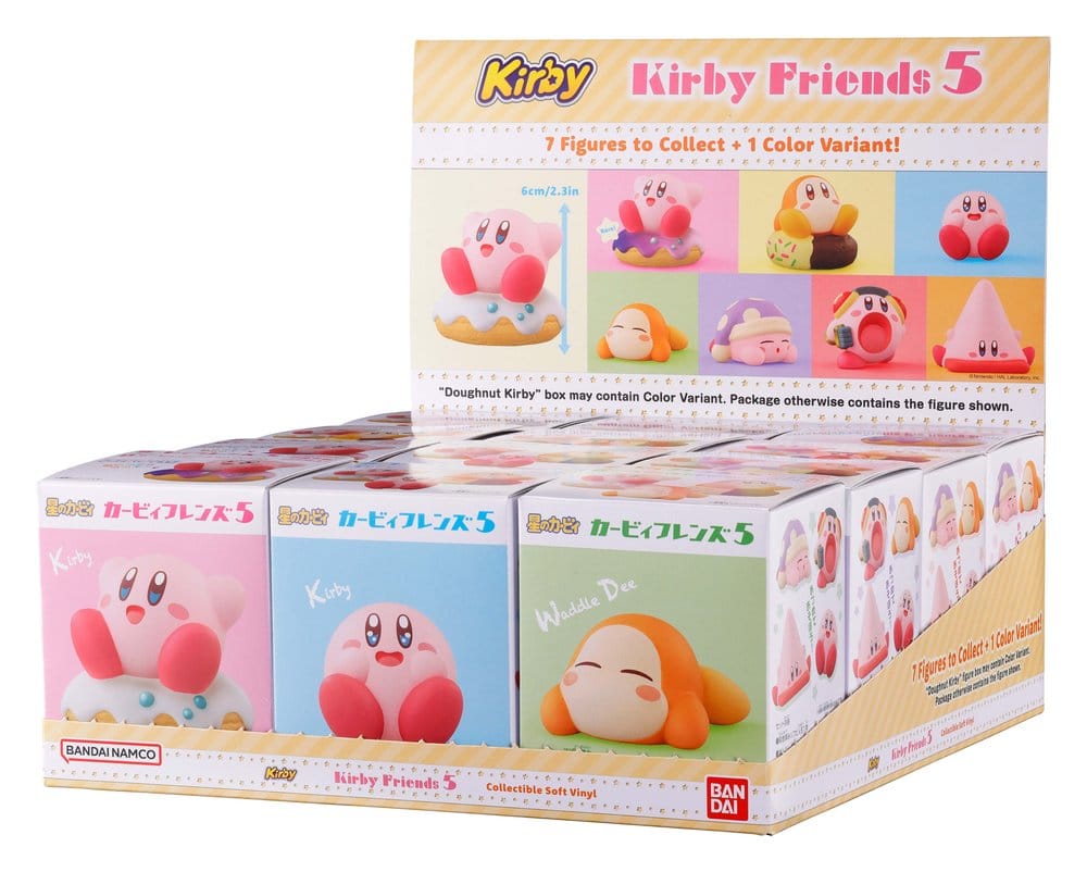 Kirby Friends Minifiguren Wave 5 6 cm Display (12)