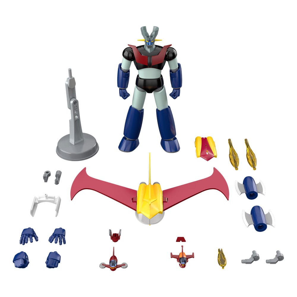 SMP Mazinger Z Actionfigur Pilder on Set 13 cm