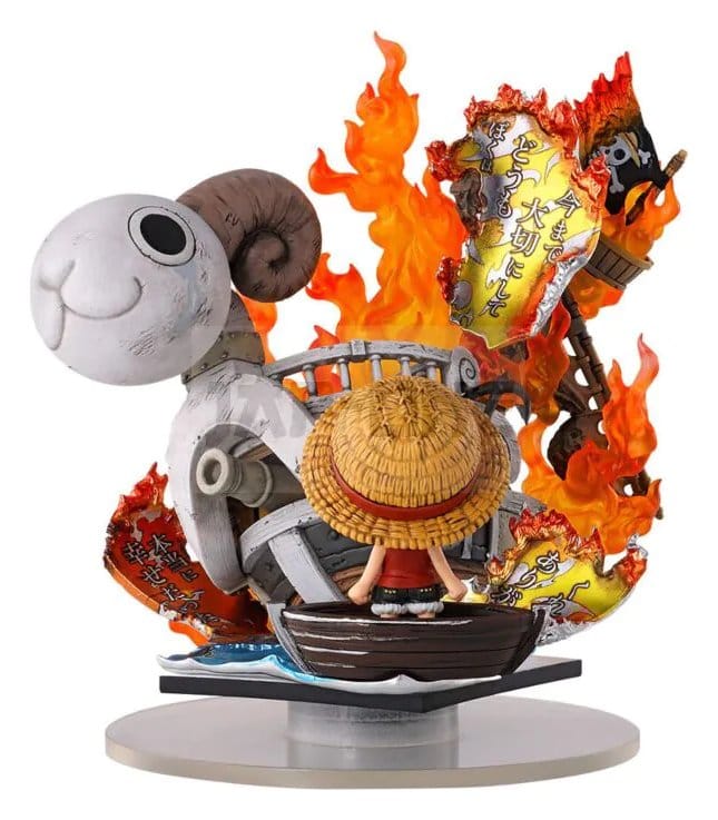 One Piece Niformation Tsukuru PVC Statue Going Merry Memories of the Journey 10 cm