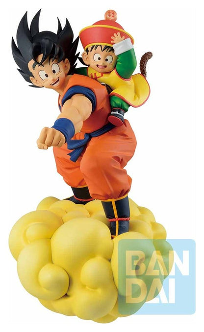 Dragon Ball Z Ichibansho Masterlise Plus Figur Son Goku & Son Gohan (Spirit of the Saiyan) 21 cm