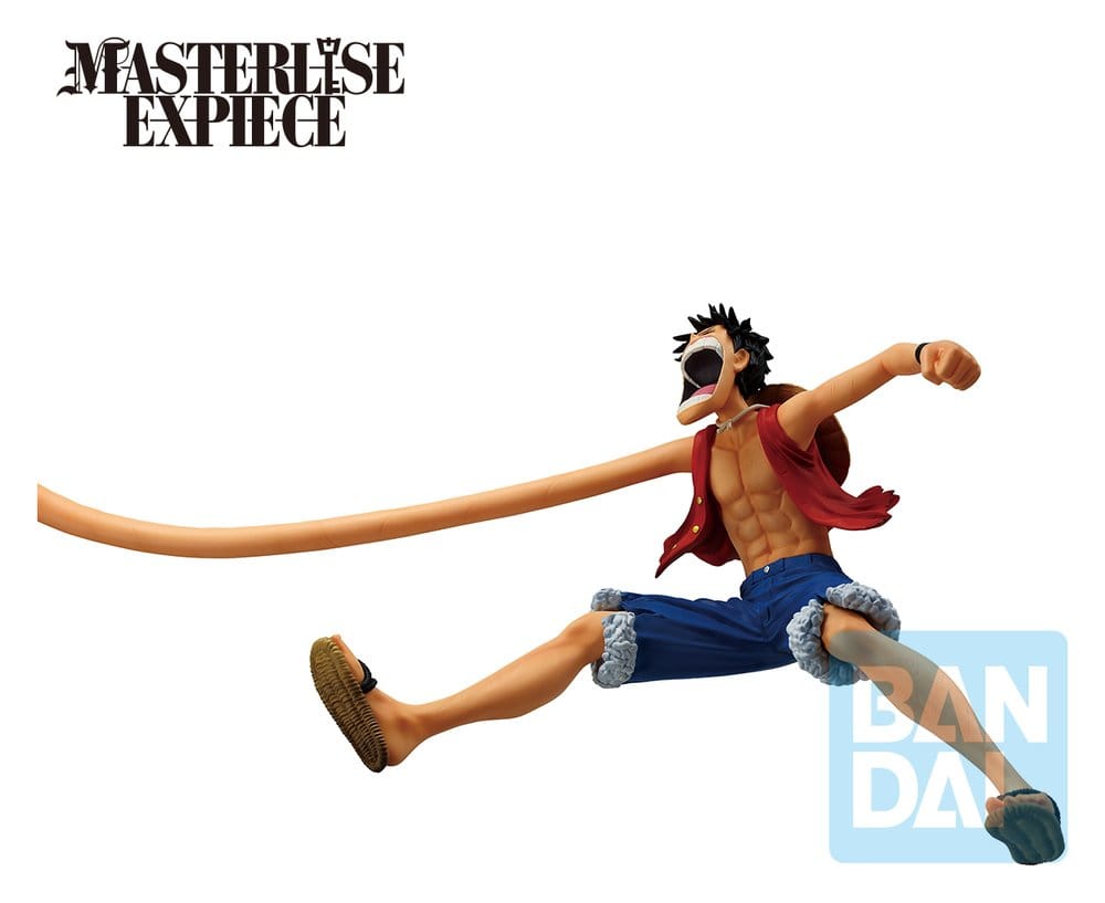 One Piece Playing Love Song in the Sky Ichibansho Masterlise Expiece PVC-Figur Monkey D. Ruffy 19 cm