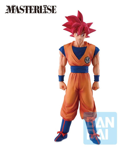 Dragon Ball Super Beerus Ichibansho Masterlise PVC-Figur Super Saiyan God Son Goku (Battle of Gods) 25 cm