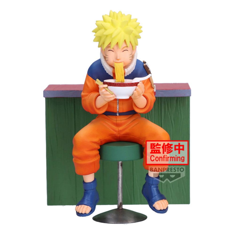 Naruto 72 Series PVC Statue Naruto Uzumaki & Iruka Umino (A: Naruto Uzumaki) 11 cm