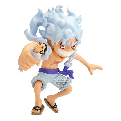 One Piece Mega WCF PVC Statue Monkey D. Ruffy vs Borsalino 13 cm