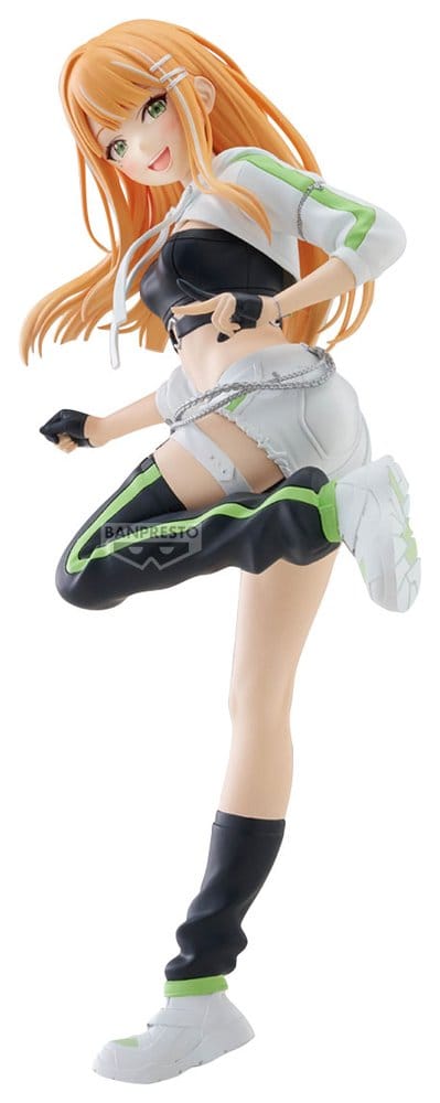 The Idolm@ster Gakuen Espresto PVC Statue Sumika Shiun Accent green ver. 22 cm