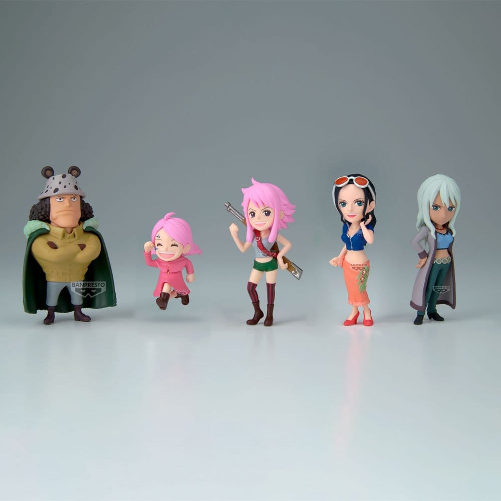 One Piece World Collectable Figure  Parent-Child Bloodline 3 Minifiguren 7 cm Blind Box Display (12)