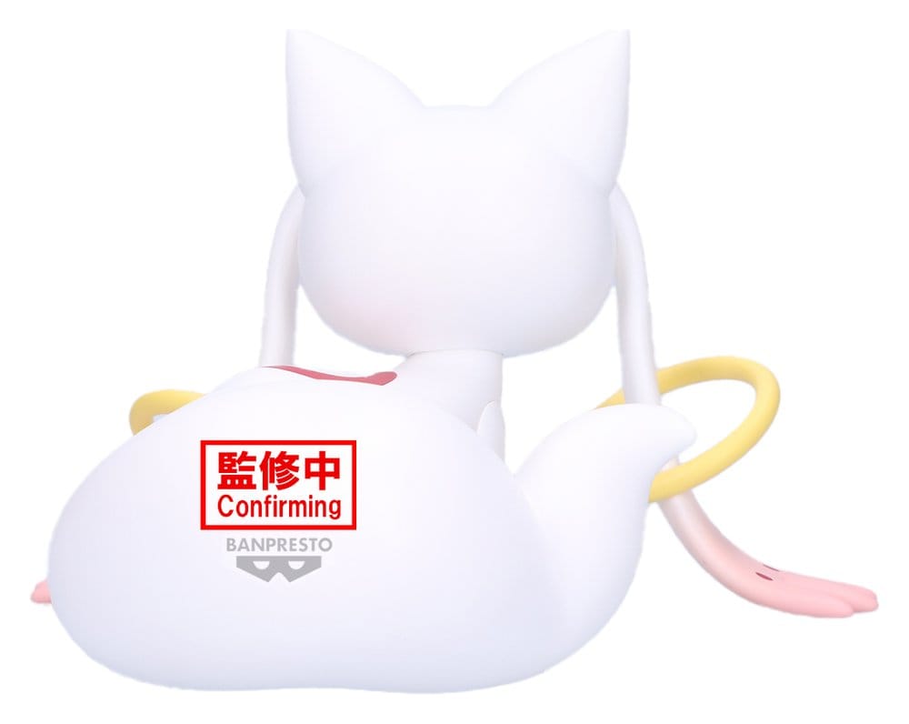 Puella Magi Madoka Magica Rising Fluffy Puffy Big PVC-Figur Kyubey 13 cm