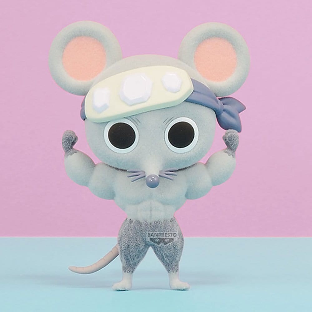 Demon Slayer: Kimetsu no Yaiba Fluffy Puffy PVC-Figur Muscular Mice (Ver. A) 7 cm