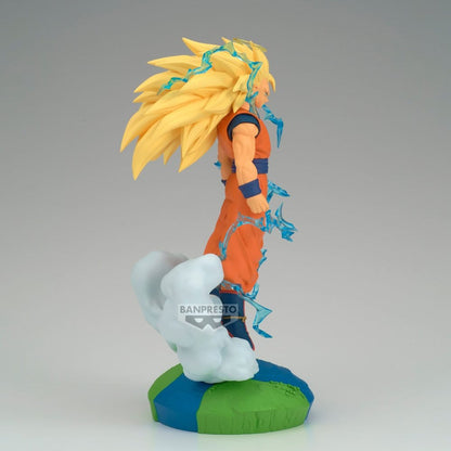 Dragon Ball Z History Box PVC-Figur Super Saiyan 3 Son Goku 18 cm