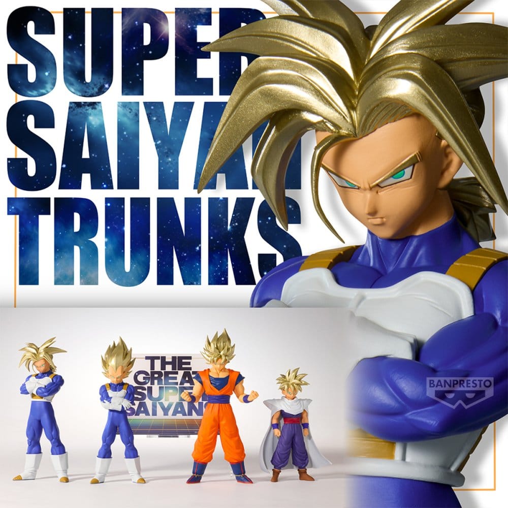 Dragon Ball Z Blood of Saiyans PVC-Figur Super Saiyan Trunks II 20 cm