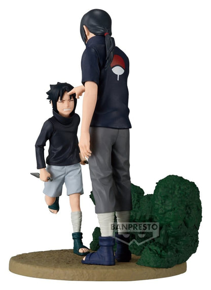 Naruto Shippuden Memorable Saga PVC-Figur Sasuke Uchiha & Itachi Uchiha 14 cm