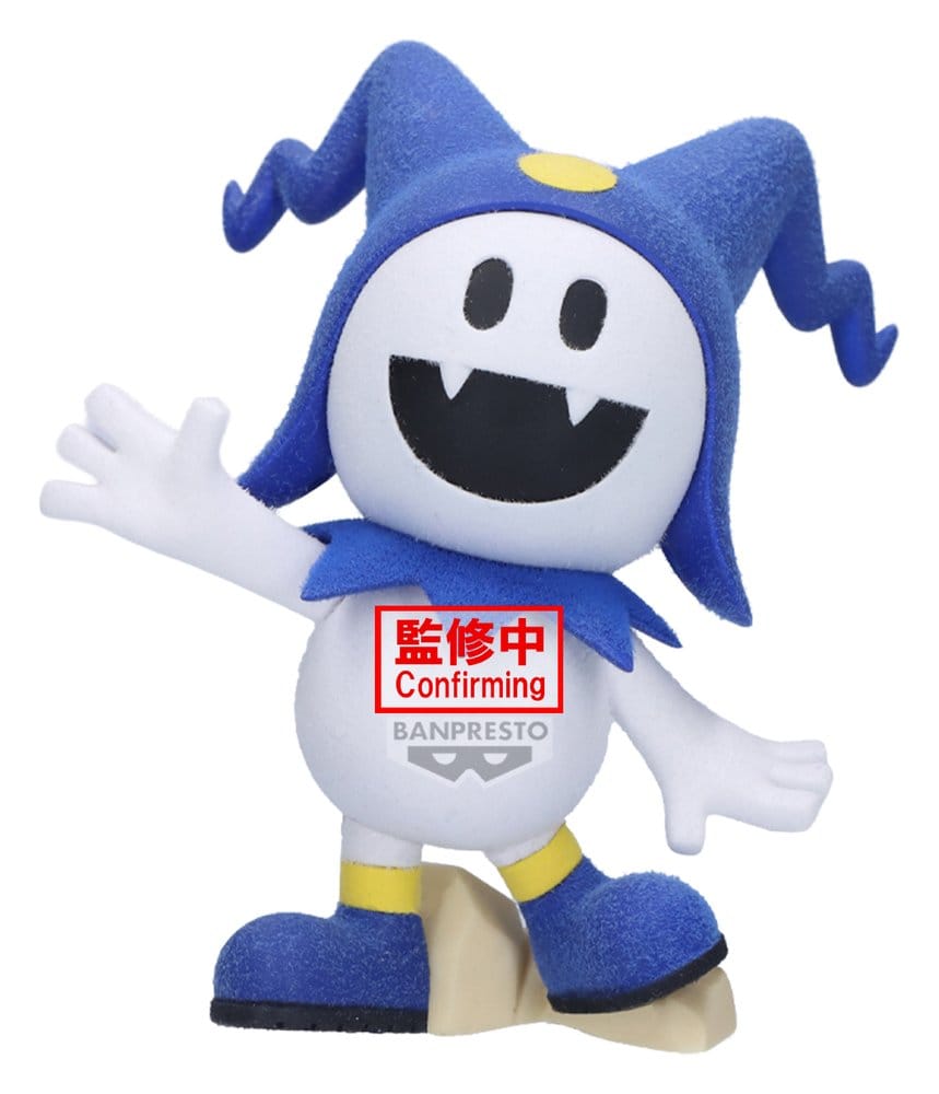 Shin Megami Tensei Series Fluffy Puffy PVC-Figur Jack Frost & Black Frost (Ver. A: Jack Frost) 10 cm
