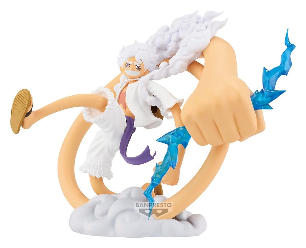 One Piece Theorama PVC-Figur Soul Monkey D. Ruffy Gear 5 18 cm